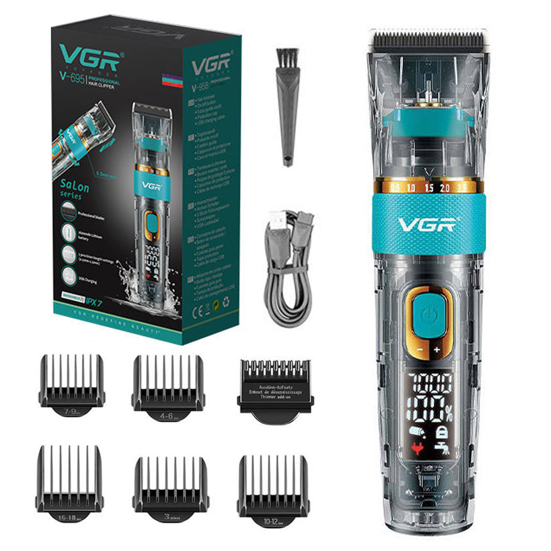 Beard Trimmer Cordless - Original VGR Professional Hair Trimmer Cordless