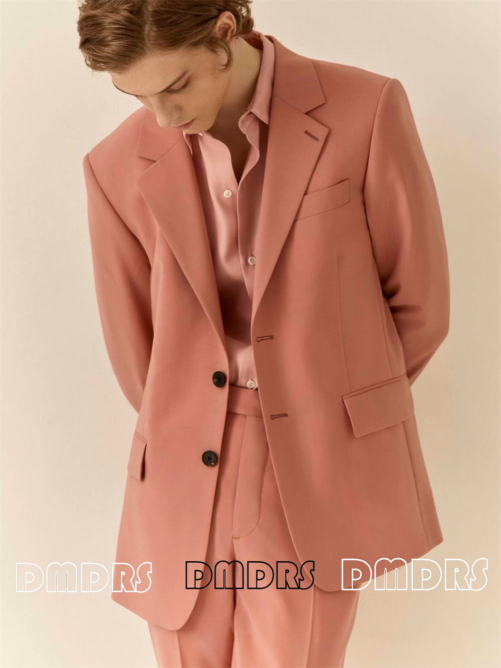 Men'S Grooming Options - Coral Mens Suit Set Tailored XXS-7XL