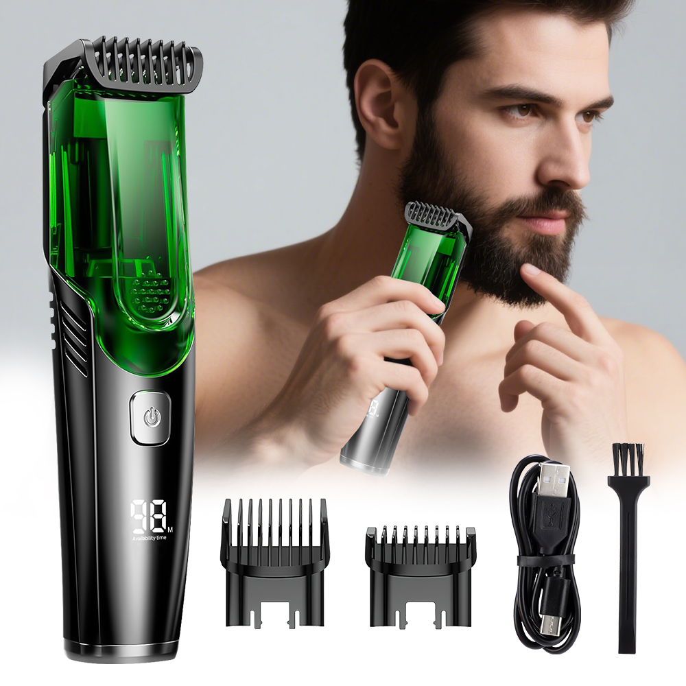 Cordless Men's Vacuum Beard Tr - огляд і ціна Beard Trimmer Cordless