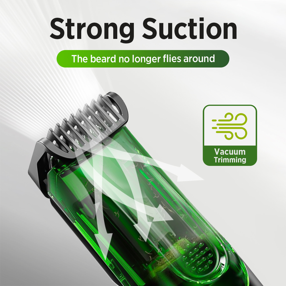 Cordless Men's Vacuum Beard Tr - огляд і ціна Beard Trimmer Cordless