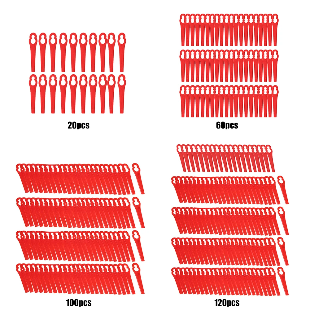 20/60/100/120Pcs Strimmer Blad - огляд і ціна Beard Trimmer Cordless