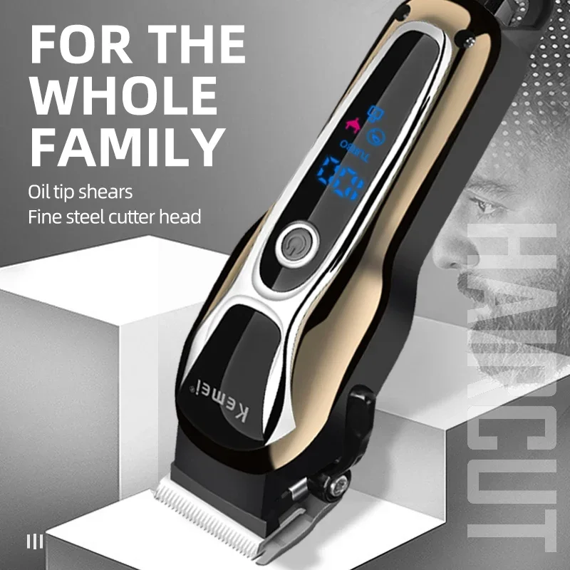 Professional Hair Clipper Keme - огляд і ціна Beard Trimmer Cordless