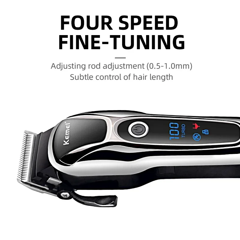 Professional Hair Clipper Keme - огляд і ціна Beard Trimmer Cordless