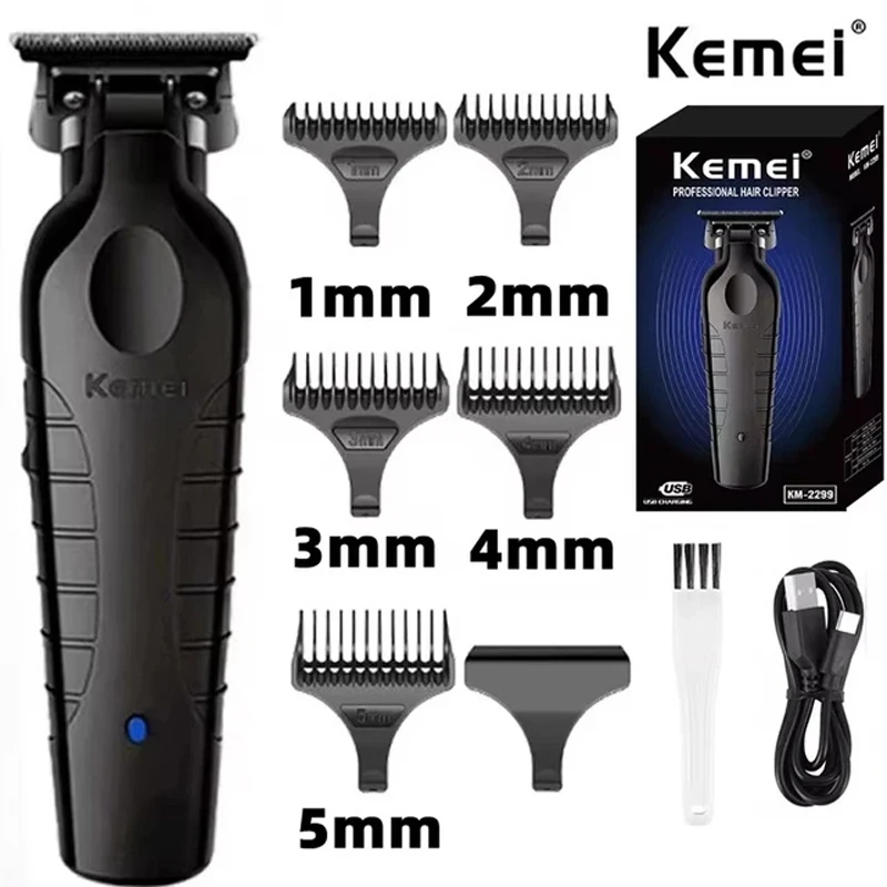 Kemei 2299 Barber Cordless Hai - огляд і ціна Beard Trimmer Cordless