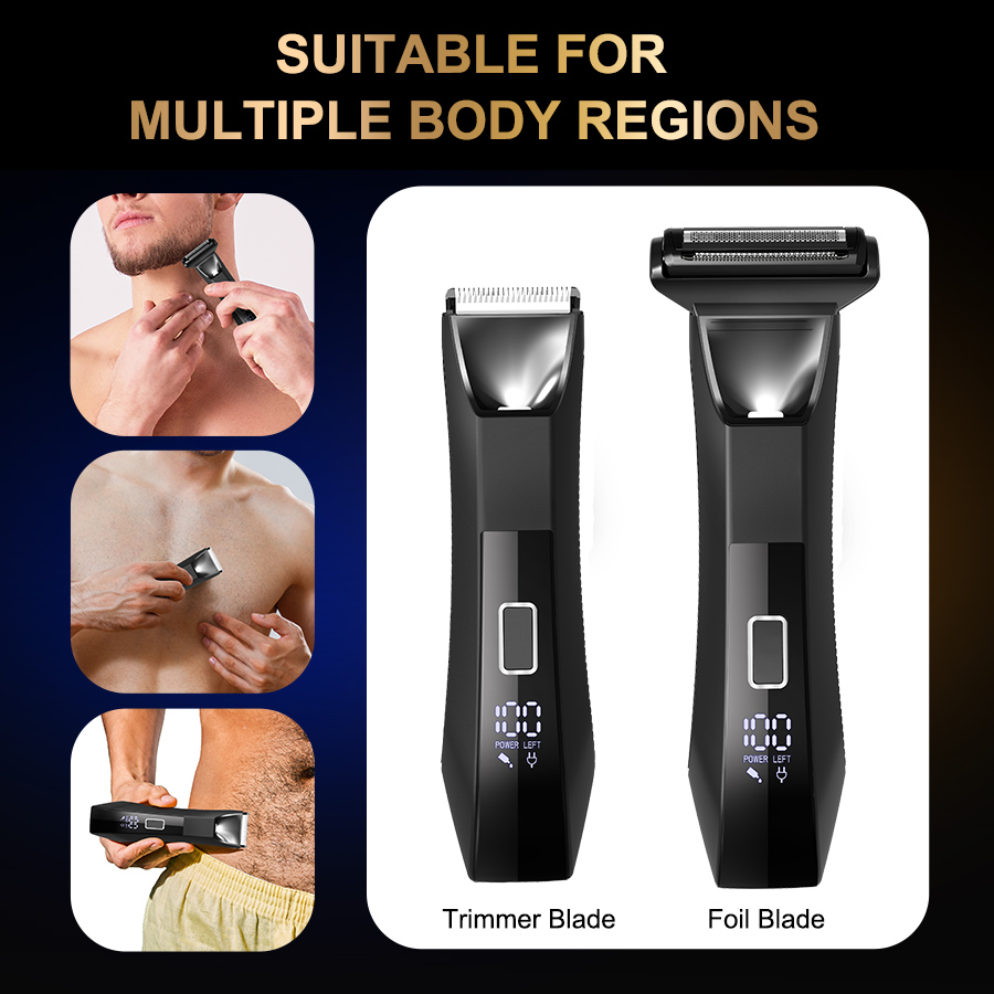 IPX6 Waterproof 2-in-1 Groin/B - огляд і ціна Beard Trimmer Cordless