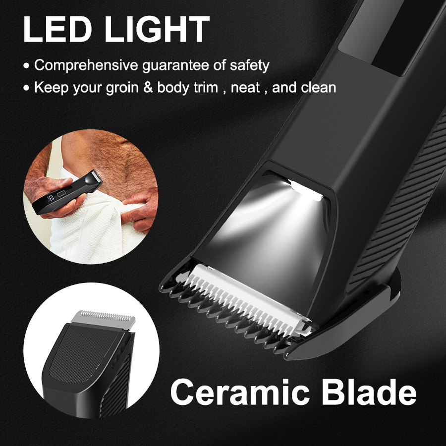 IPX6 Waterproof 2-in-1 Groin/B - огляд і ціна Beard Trimmer Cordless