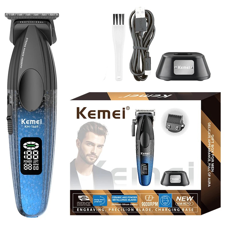 Kemei Professional Hair Trimme - огляд і ціна Beard Trimmer Cordless