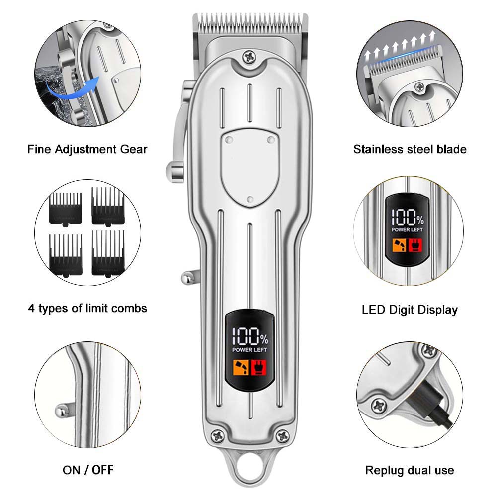 Professional Men's Cordless El - огляд і ціна Beard Trimmer Cordless